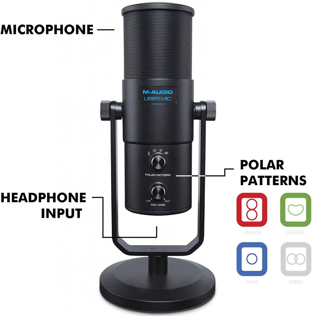 m-audio uber mic review