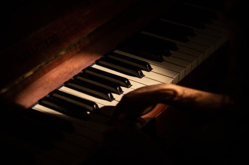 Hands Playing Piano